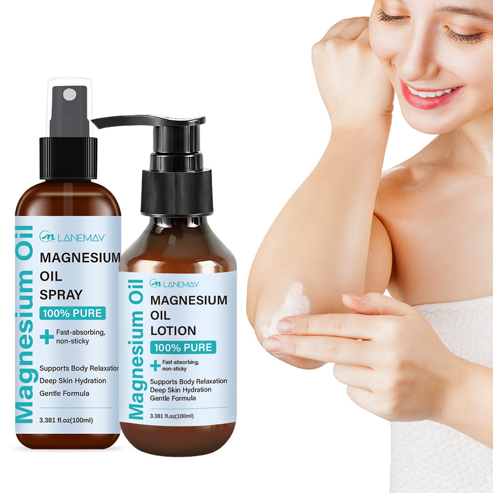 마그네슘 오일 스프레이 & 로션 세트 – 100% 순수 - Bath Salts Magnesium 리뷰 및 가격