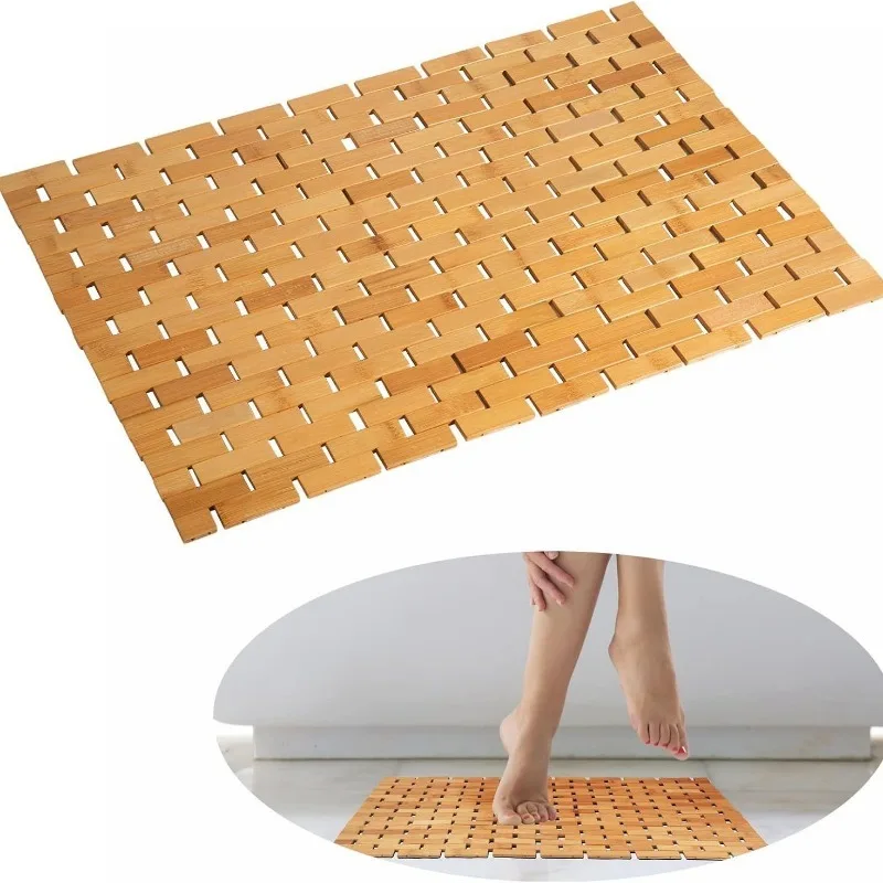 천연 대나무 소재 욕실 매트, 사우나, 스파, 욕조,  - Bamboo Bath Mat 리뷰 및 가격
